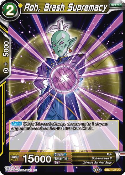 Roh, Brash Supremacy (Reprint) (DB2-122) [Battle Evolution Booster] | Cracking-Singles