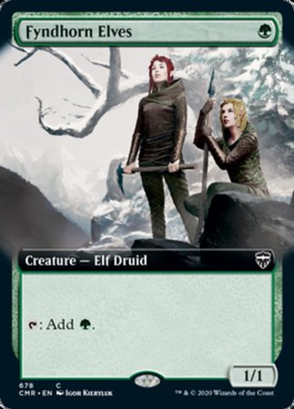 Fyndhorn Elves (Extended Art) [Commander Legends] | Cracking-Singles