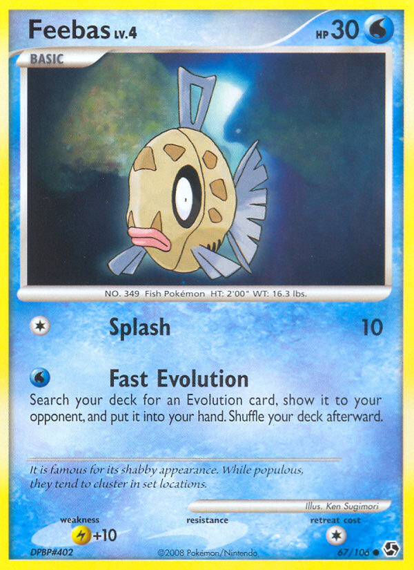 Feebas (67/106) [Diamond & Pearl: Great Encounters] | Cracking-Singles