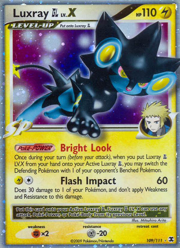 Luxray GL LV.X (109/111) [Platinum: Rising Rivals] | Cracking-Singles