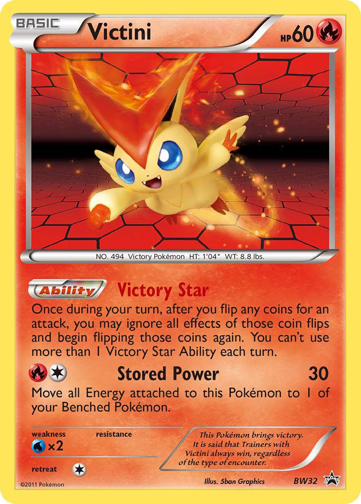 Victini (BW32) [Black & White: Black Star Promos] | Cracking-Singles