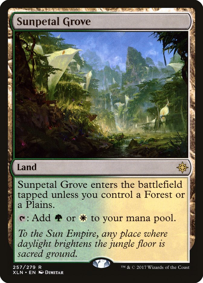 Sunpetal Grove [Ixalan] | Cracking-Singles