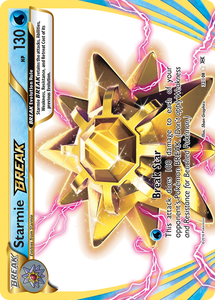 Starmie BREAK (32/108) [XY: Evolutions] | Cracking-Singles