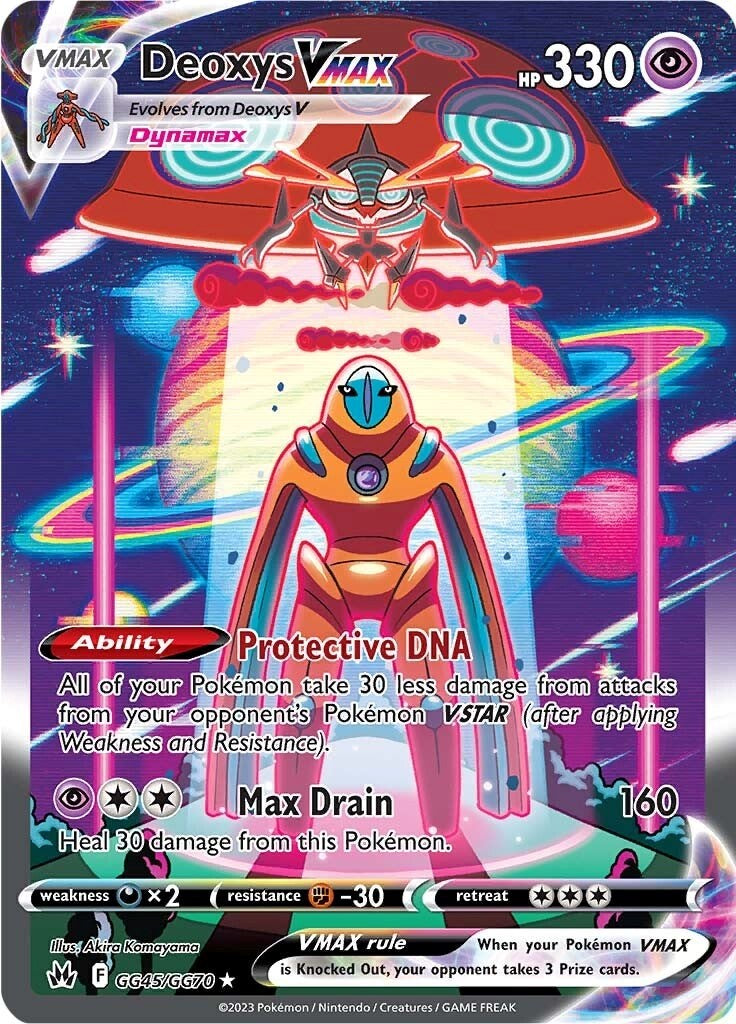 Deoxys VMAX (GG45/GG70) [Sword & Shield: Crown Zenith] | Cracking-Singles