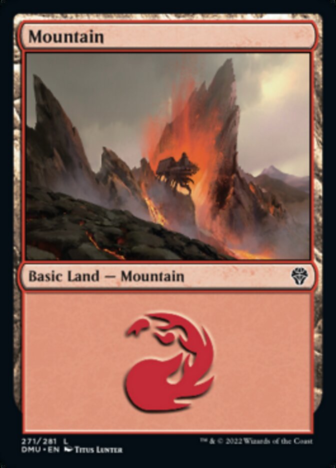 Mountain (271) [Dominaria United] | Cracking-Singles