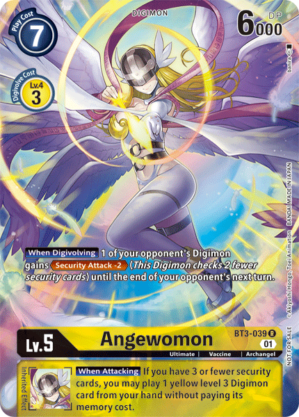 Angewomon [BT3-039] (Alternate Art) [Release Special Booster Ver.1.5] | Cracking-Singles