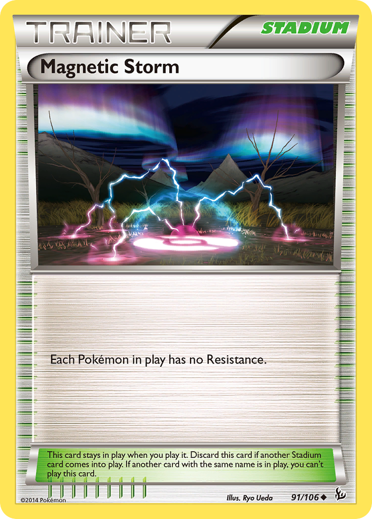 Magnetic Storm (91/106) [XY: Flashfire] | Cracking-Singles