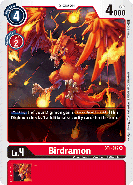 Birdramon [BT1-017] [Release Special Booster Ver.1.0] | Cracking-Singles