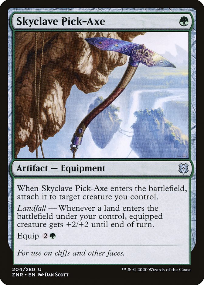 Skyclave Pick-Axe [Zendikar Rising] | Cracking-Singles