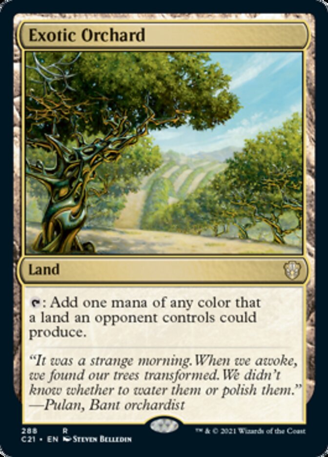 Exotic Orchard [Commander 2021] | Cracking-Singles