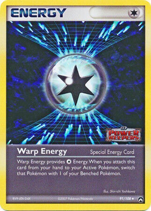 Warp Energy (91/108) (Stamped) [EX: Power Keepers] | Cracking-Singles