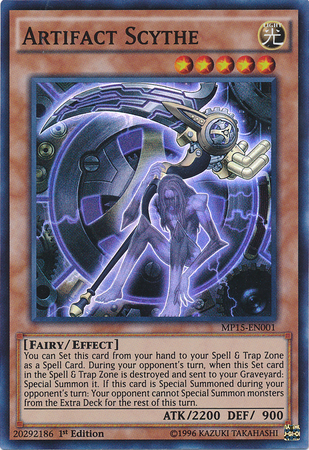 Artifact Scythe [MP15-EN001] Super Rare | Cracking-Singles