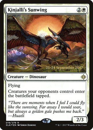 Kinjalli's Sunwing [Ixalan Promos] | Cracking-Singles