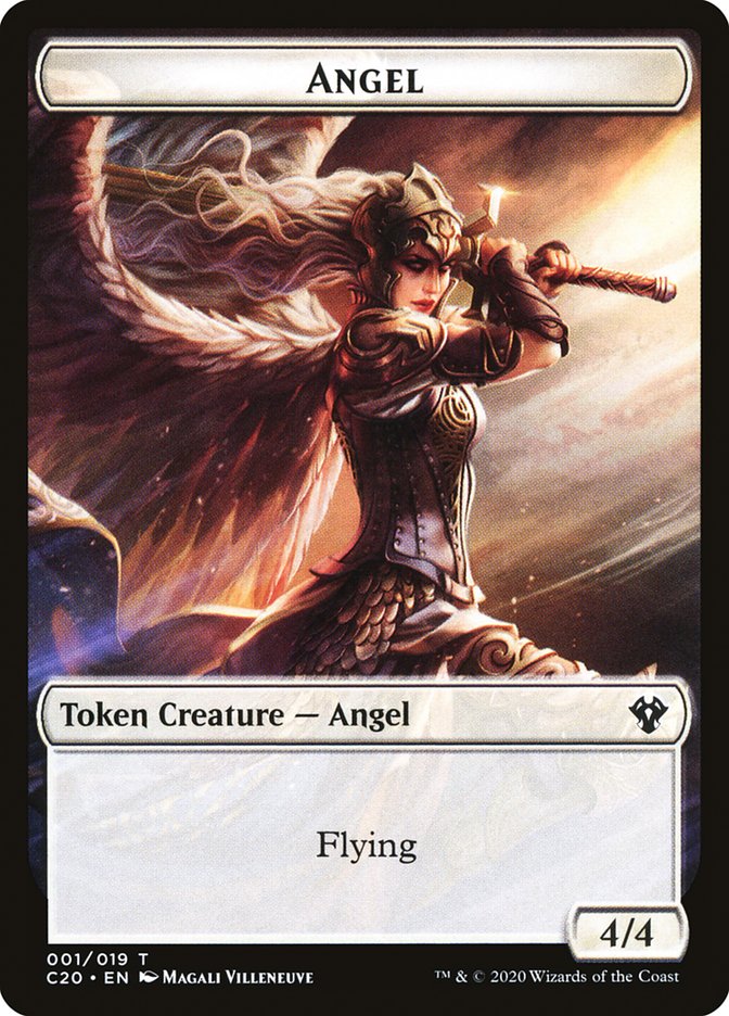 Angel Token [Commander 2020] | Cracking-Singles