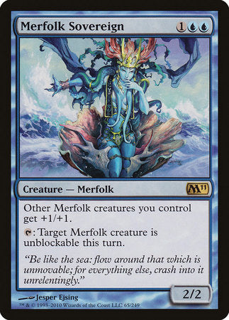 Merfolk Sovereign [Magic 2011] | Cracking-Singles