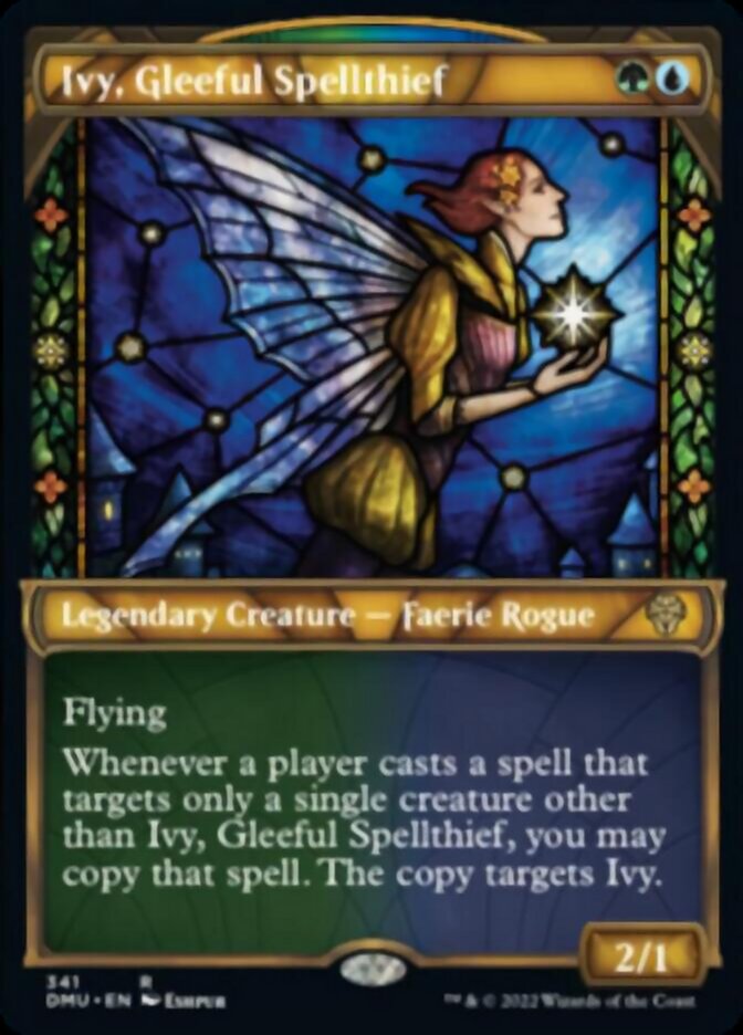 Ivy, Gleeful Spellthief (Showcase Textured) [Dominaria United] | Cracking-Singles