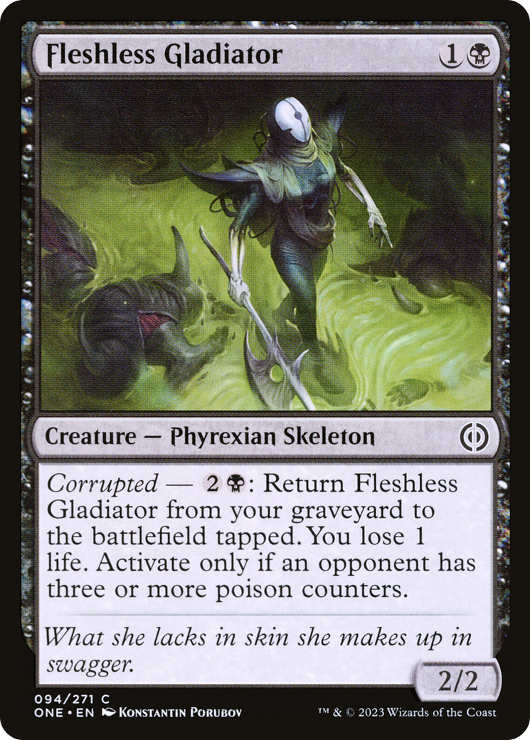 Fleshless Gladiator [Phyrexia: All Will Be One] | Cracking-Singles