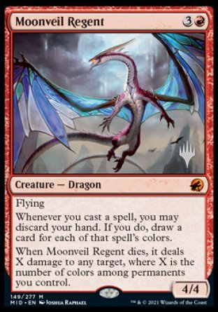 Moonveil Regent (Promo Pack) [Innistrad: Midnight Hunt Promos] | Cracking-Singles