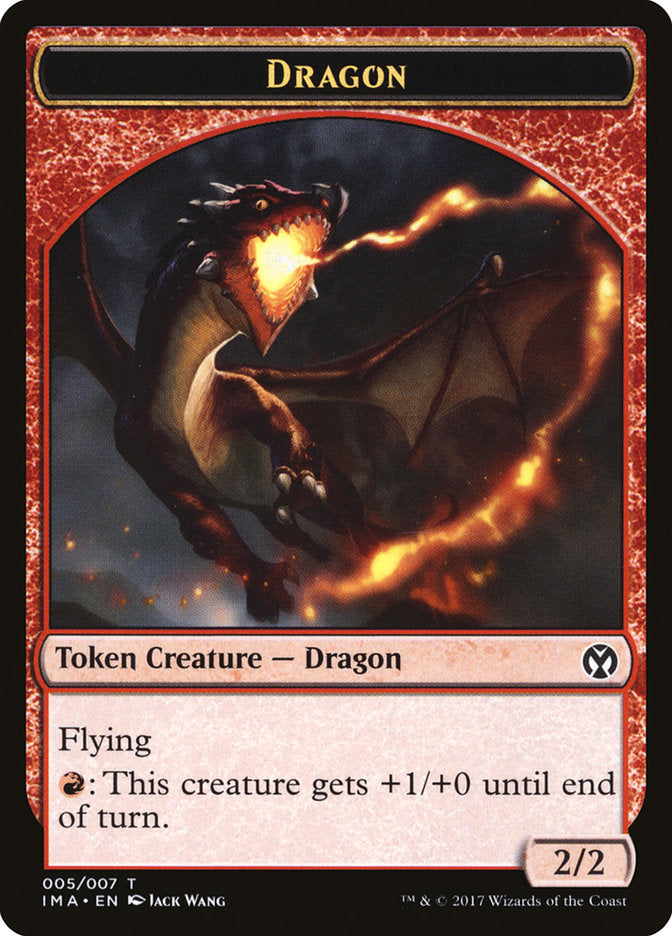 Dragon (005/007) [Iconic Masters Tokens] | Cracking-Singles