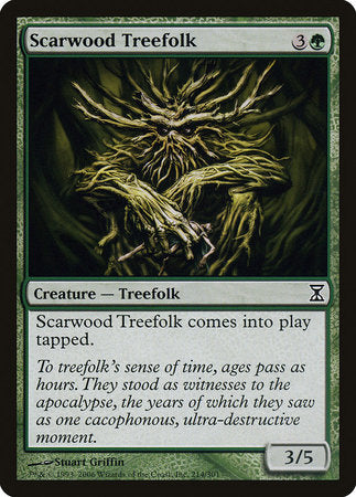 Scarwood Treefolk [Time Spiral] | Cracking-Singles