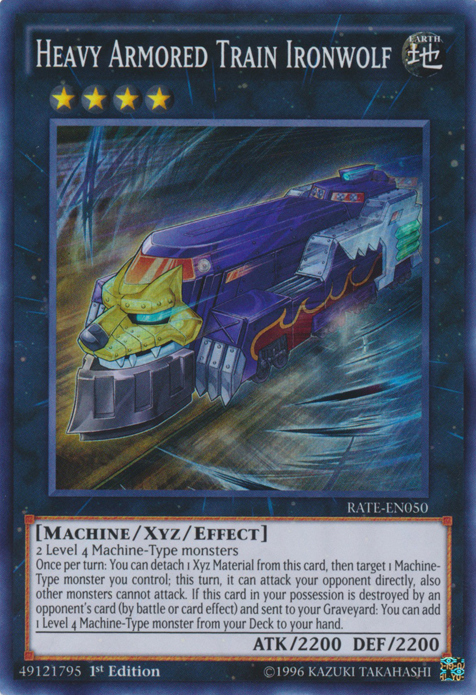 Heavy Armored Train Ironwolf [RATE-EN050] Super Rare | Cracking-Singles