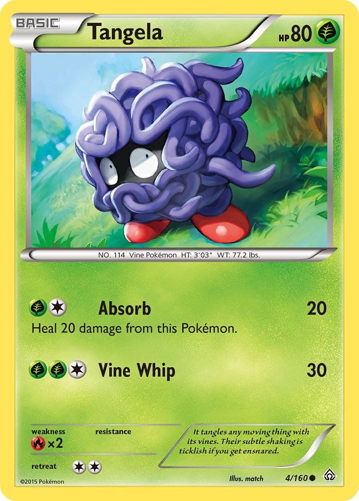 Tangela (4/160) [XY: Primal Clash] | Cracking-Singles