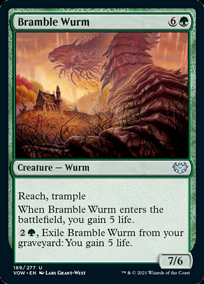 Bramble Wurm [Innistrad: Crimson Vow] | Cracking-Singles