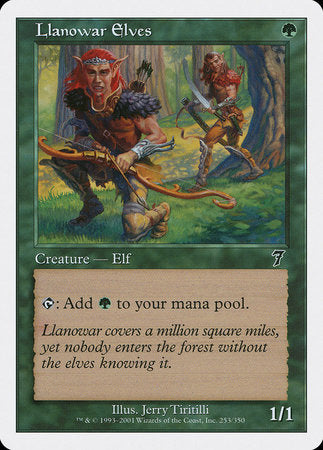 Llanowar Elves [Seventh Edition] | Cracking-Singles