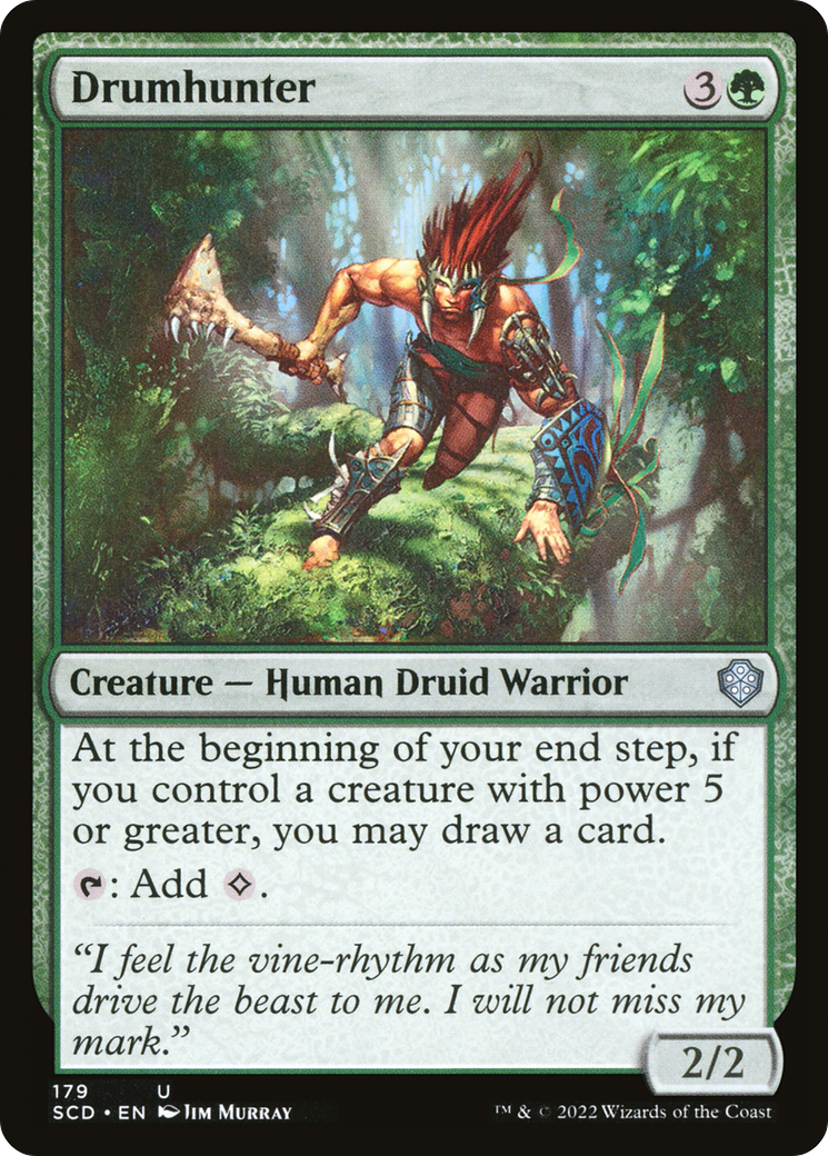 Drumhunter [Starter Commander Decks] | Cracking-Singles