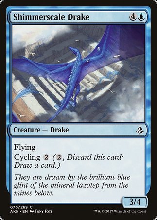 Shimmerscale Drake [Amonkhet] | Cracking-Singles