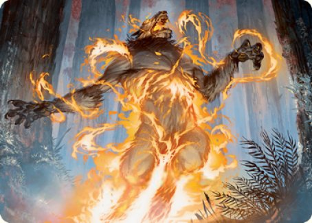 Burn the Accursed Art Card [Innistrad: Midnight Hunt Art Series] | Cracking-Singles