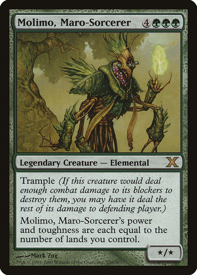 Molimo, Maro-Sorcerer [Tenth Edition] | Cracking-Singles