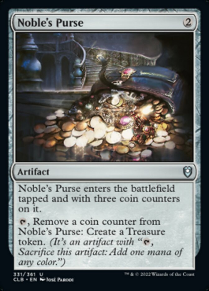 Noble's Purse [Commander Legends: Battle for Baldur's Gate] | Cracking-Singles