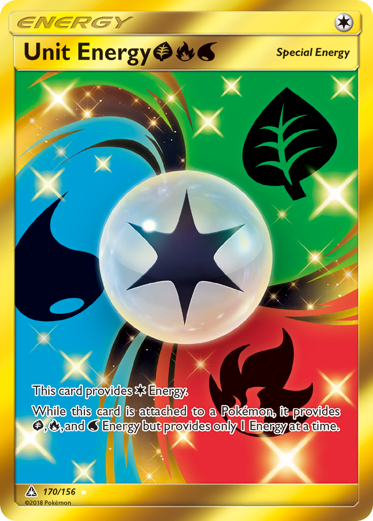 Unit Energy (170/156) (Grass, Fire, Water) [Sun & Moon: Ultra Prism] | Cracking-Singles