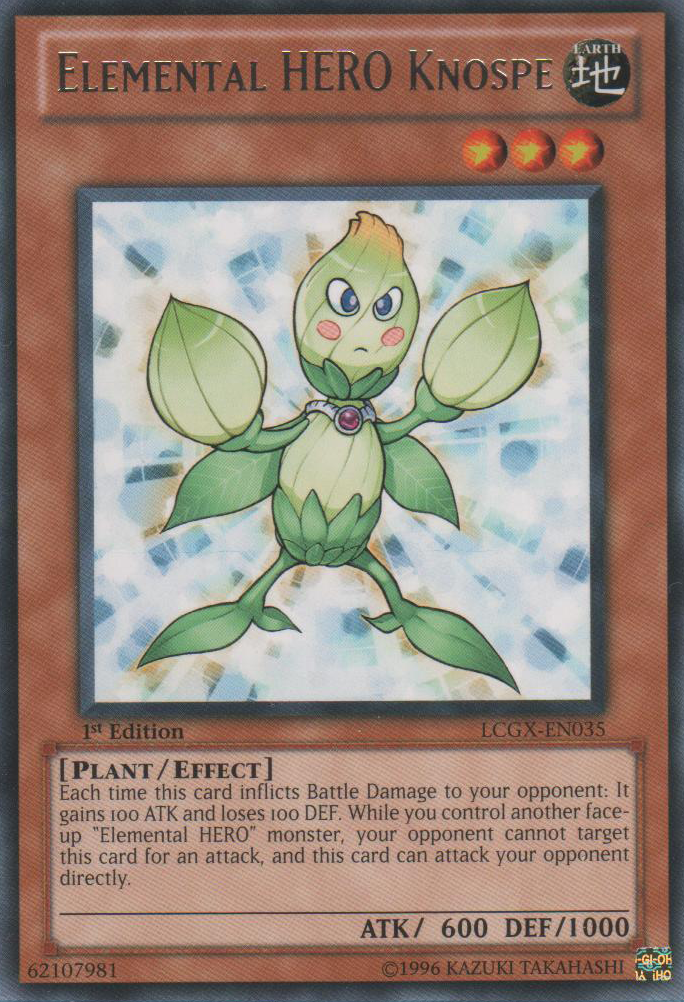 Elemental HERO Knospe [LCGX-EN035] Rare | Cracking-Singles