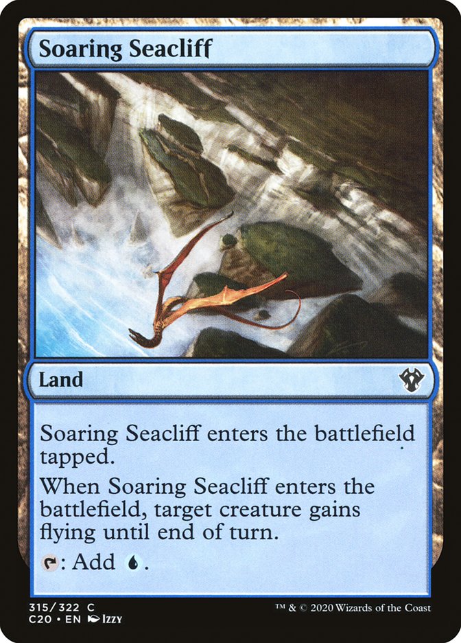 Soaring Seacliff [Commander 2020] | Cracking-Singles