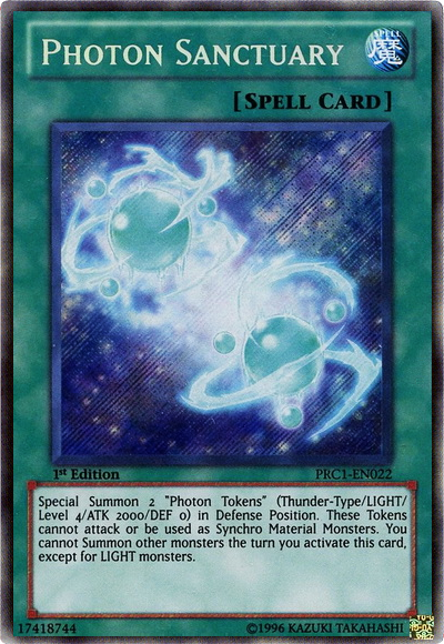 Photon Sanctuary [PRC1-EN022] Secret Rare | Cracking-Singles