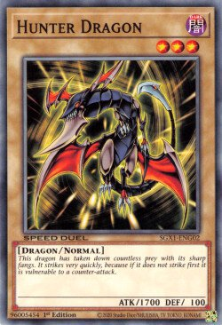 Hunter Dragon [SGX1-ENG02] Common | Cracking-Singles