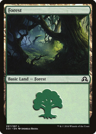 Forest (297) [Shadows over Innistrad] | Cracking-Singles