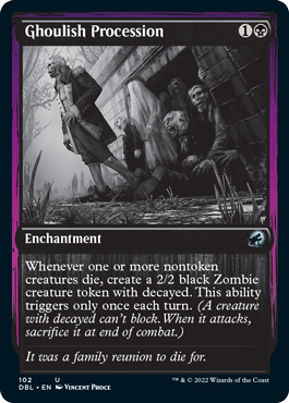 Ghoulish Procession [Innistrad: Double Feature] | Cracking-Singles