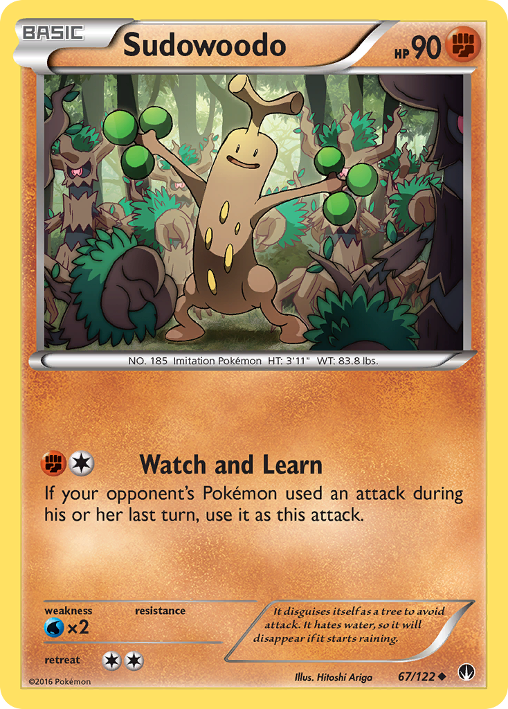 Sudowoodo (67/122) [XY: BREAKpoint] | Cracking-Singles