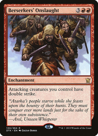 Berserkers' Onslaught [Dragons of Tarkir] | Cracking-Singles