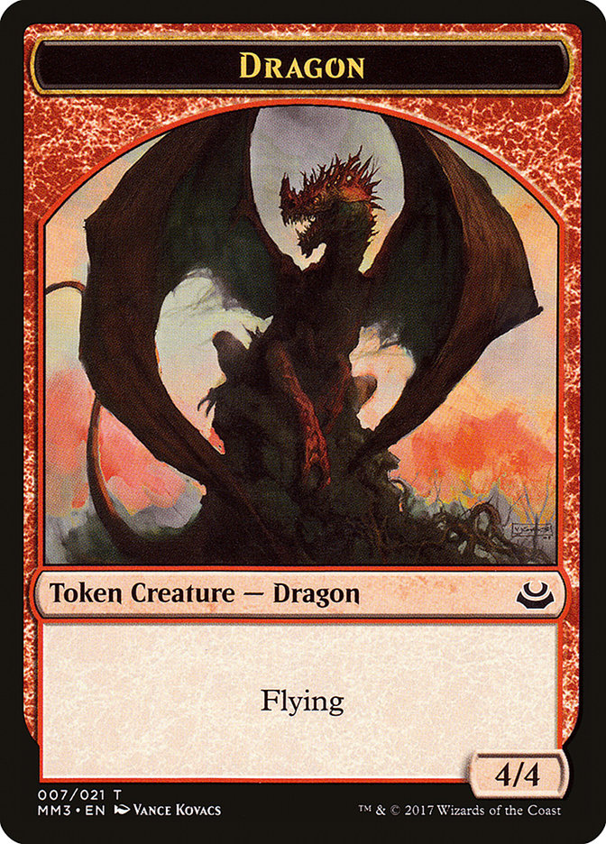 Dragon [Modern Masters 2017 Tokens] | Cracking-Singles