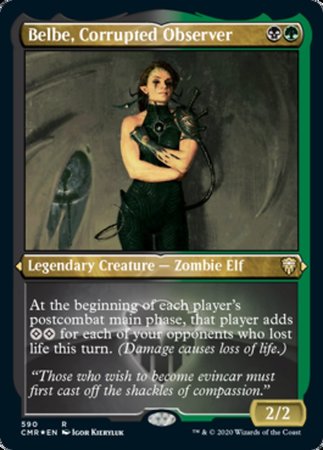 Belbe, Corrupted Observer (Foil Etched) [Commander Legends] | Cracking-Singles