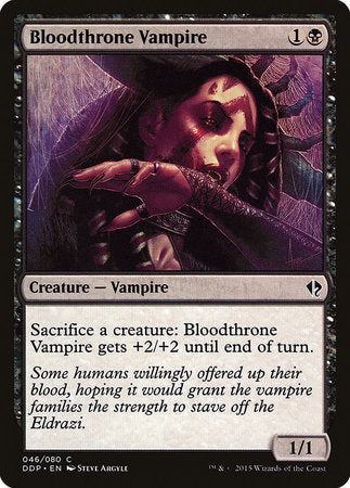 Bloodthrone Vampire [Duel Decks: Zendikar vs. Eldrazi] | Cracking-Singles