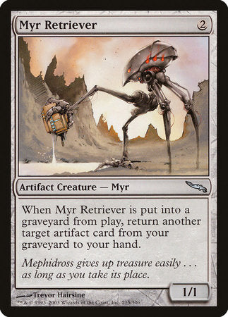 Myr Retriever [Mirrodin] | Cracking-Singles