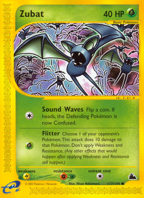 Zubat (117/144) [Skyridge] | Cracking-Singles