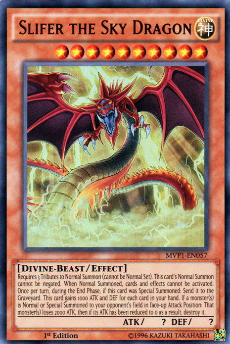 Slifer the Sky Dragon [MVP1-EN057] Ultra Rare | Cracking-Singles