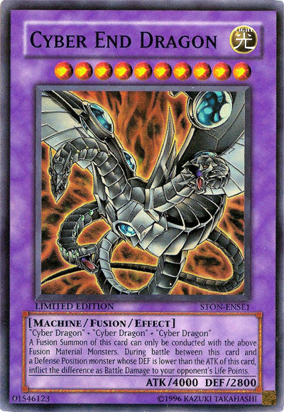 Cyber End Dragon [STON-ENSE1] Super Rare | Cracking-Singles