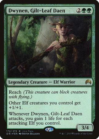 Dwynen, Gilt-Leaf Daen [Magic Origins Promos] | Cracking-Singles